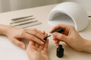 مراحل ژلیش ناخن
