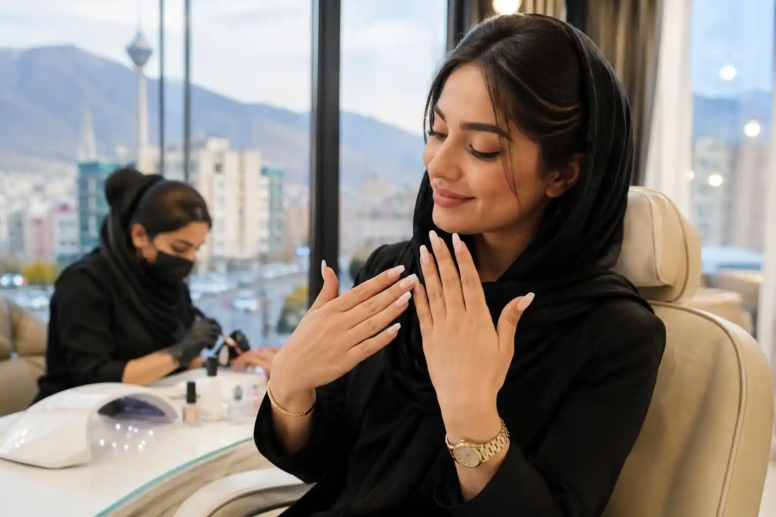 بهترین ناخن کار شرق تهران