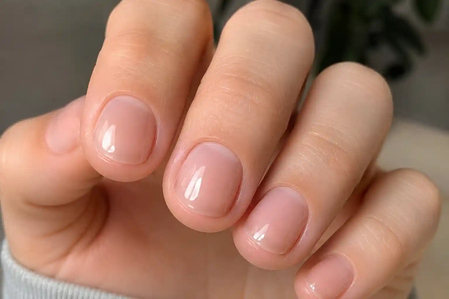 ژلیش ناخن طبیعی دخترانه