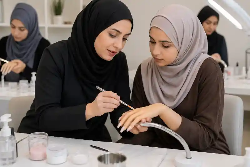 آموزش کاشت ناخن به زبان فارسی