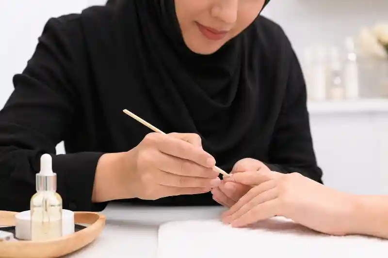 پوشر چوبی ناخن
