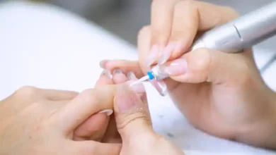 آموزش طراحی ناخن با آب