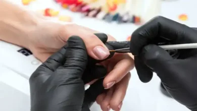 آموزش کاشت ناخن شیشه ای طبیعی