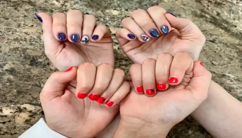 کاشت ناخن بچه گانه بلند