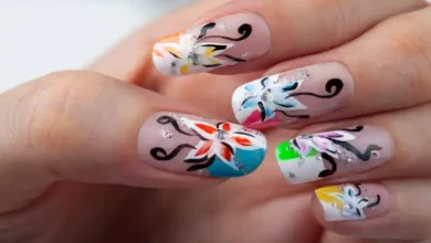 کاشت ناخن کوتاه طبیعی دخترانه