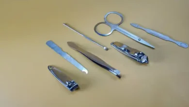 موزش کاشت ناخن مربعی