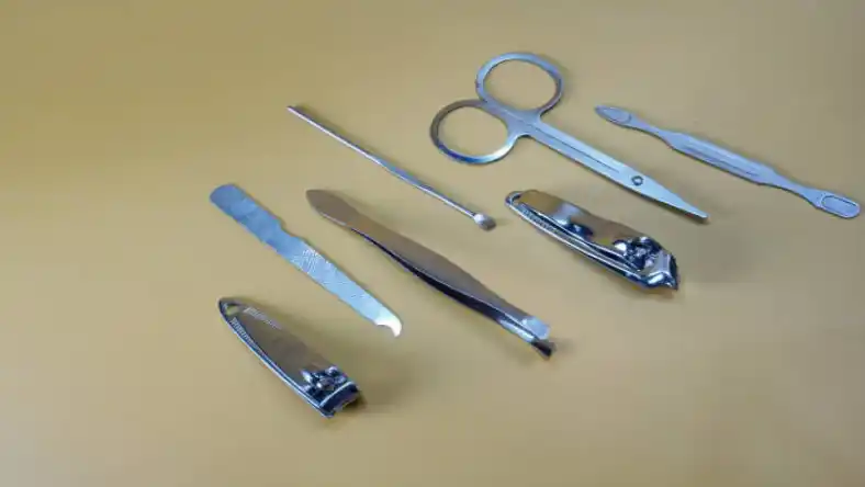 موزش کاشت ناخن مربعی