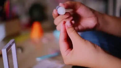 هواگرفتی کاشت ناخن