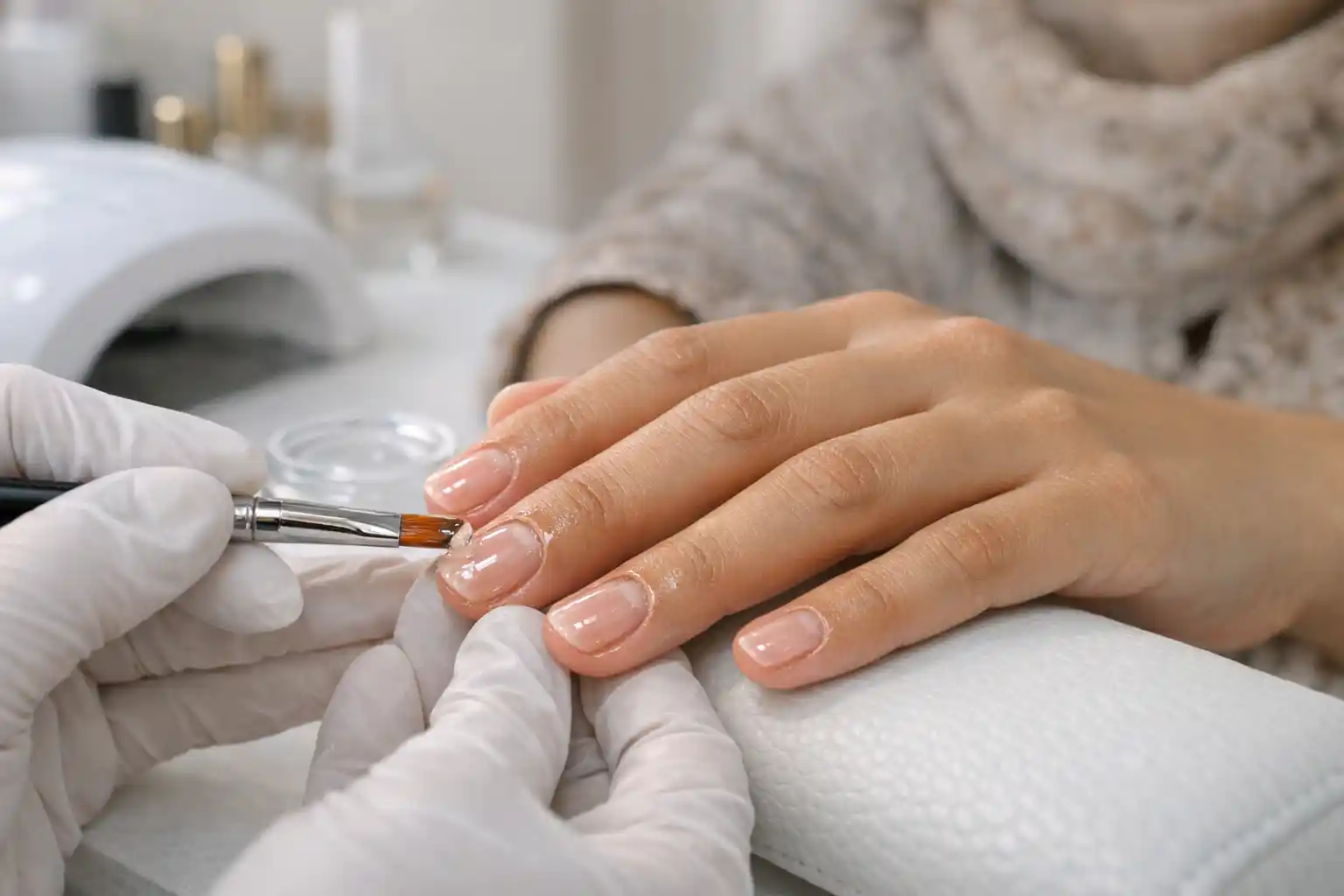 نمونه کار ژلیش ناخن