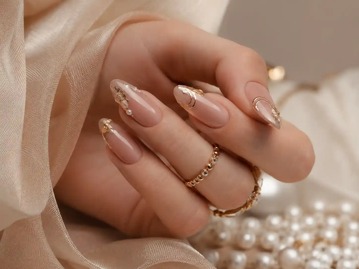 طرح ناخن ساده و شیک