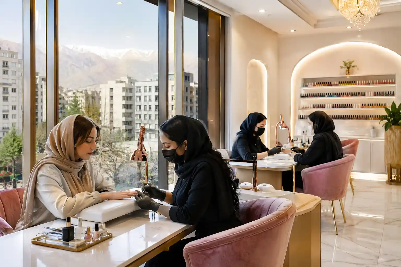 مرکز تخصصی ناخن در غرب تهران