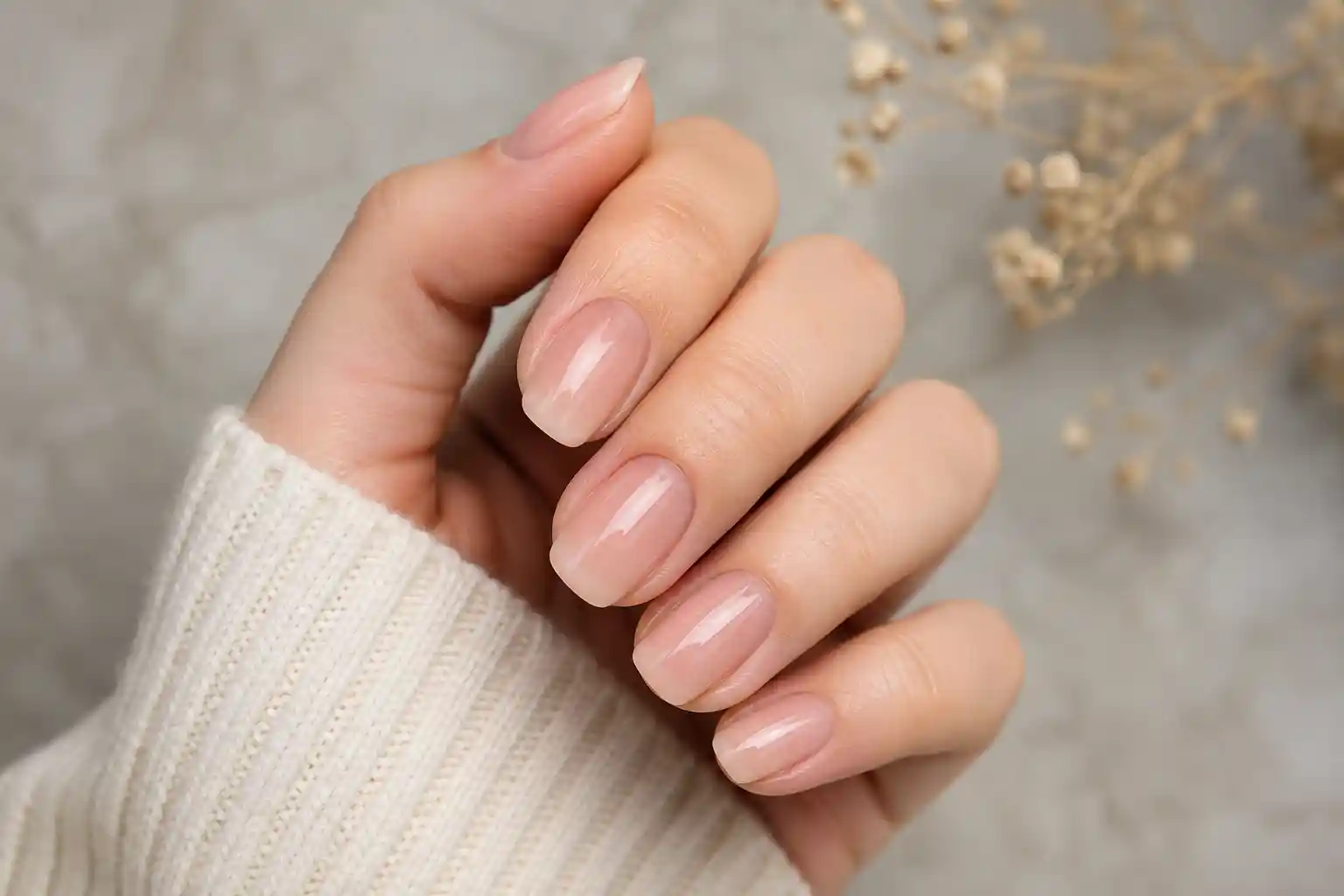 ژلیش ناخن طبیعی دخترانه