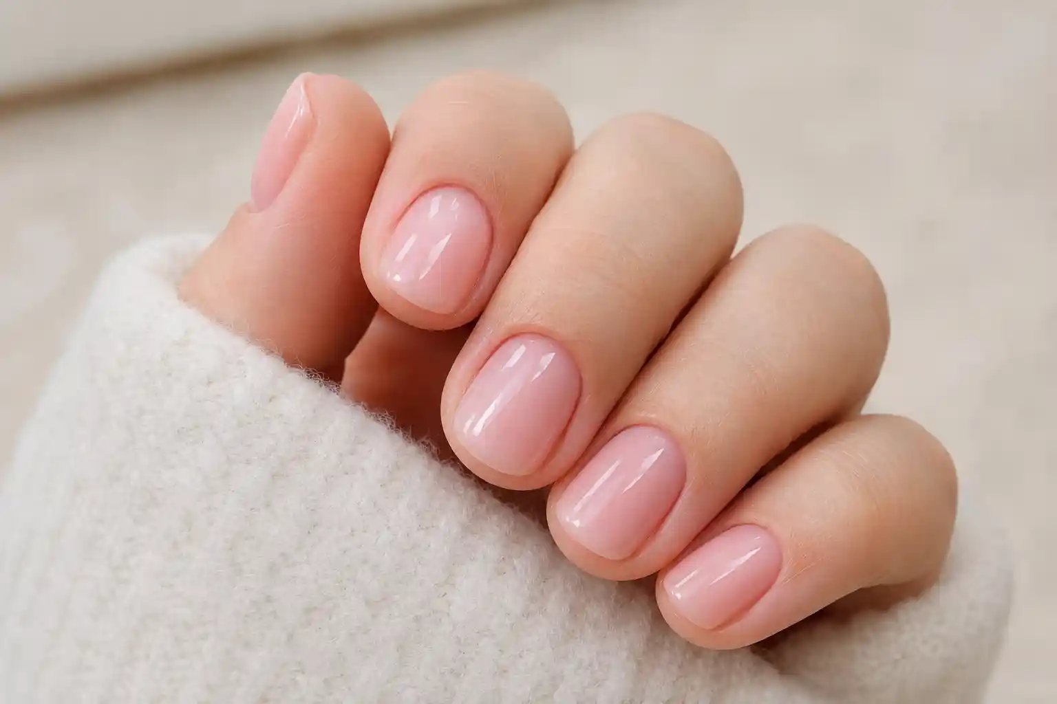 ژلیش ناخن دخترانه کوتاه