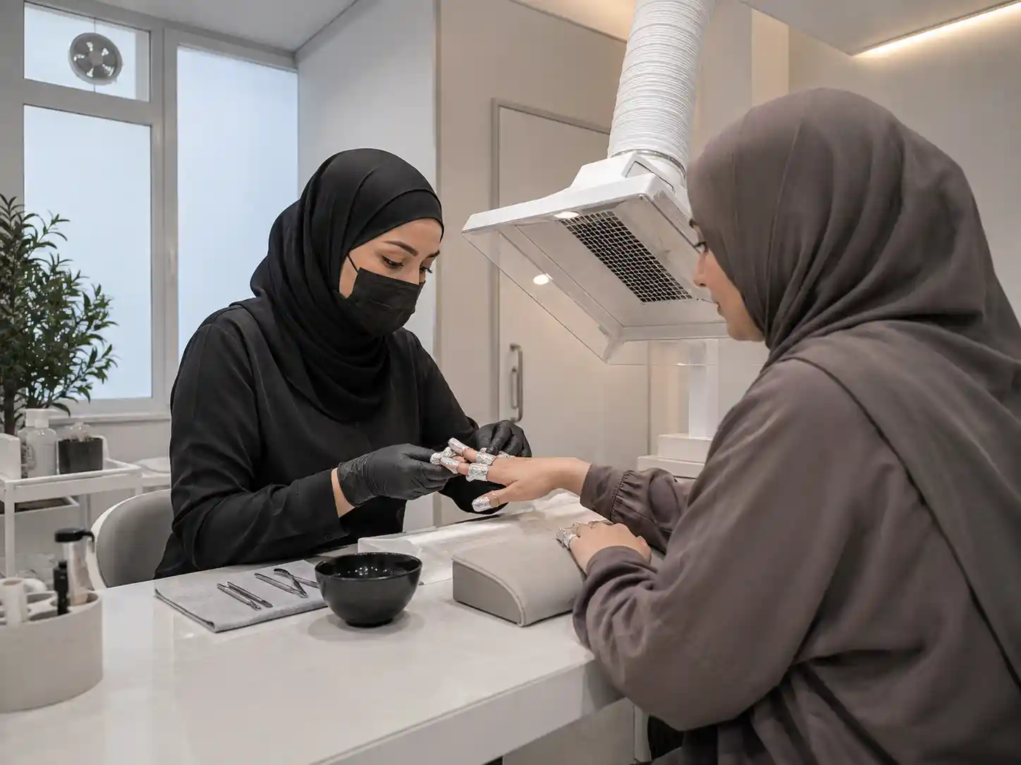 بعد از کاشت ناخن میشه حمام رفت