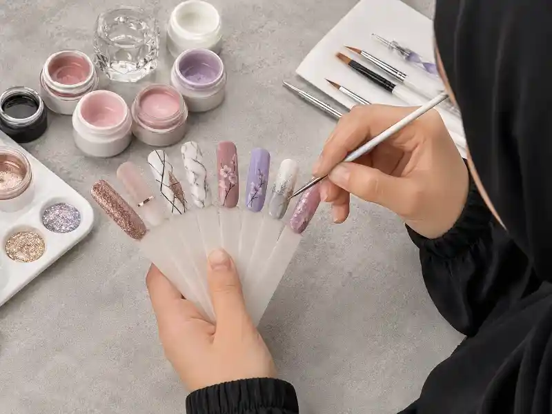 ناخن مصنوعی ژله ای